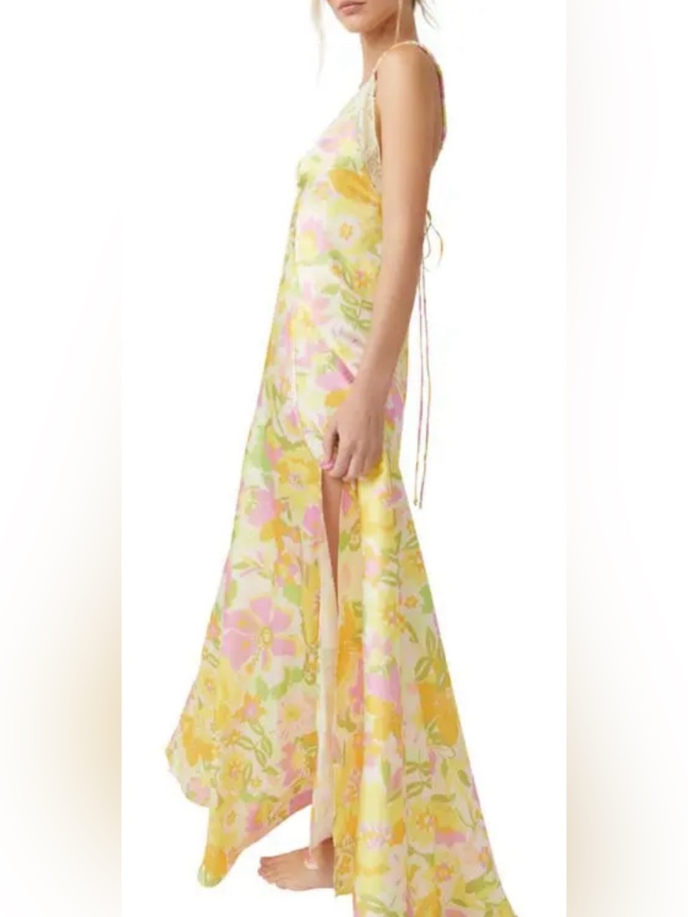 NWOT! Free People All A Bloom Maxi Dress